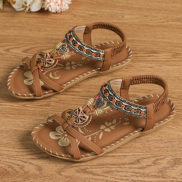 Rosa| Sandalias estilo Ibiza