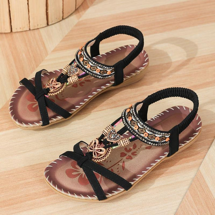 Rosa| Sandalias estilo Ibiza