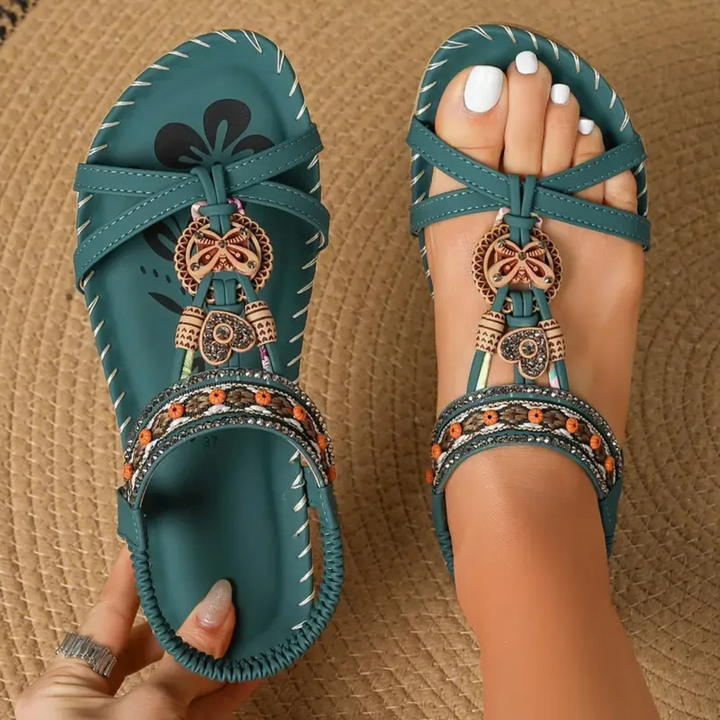 Rosa| Sandalias estilo Ibiza