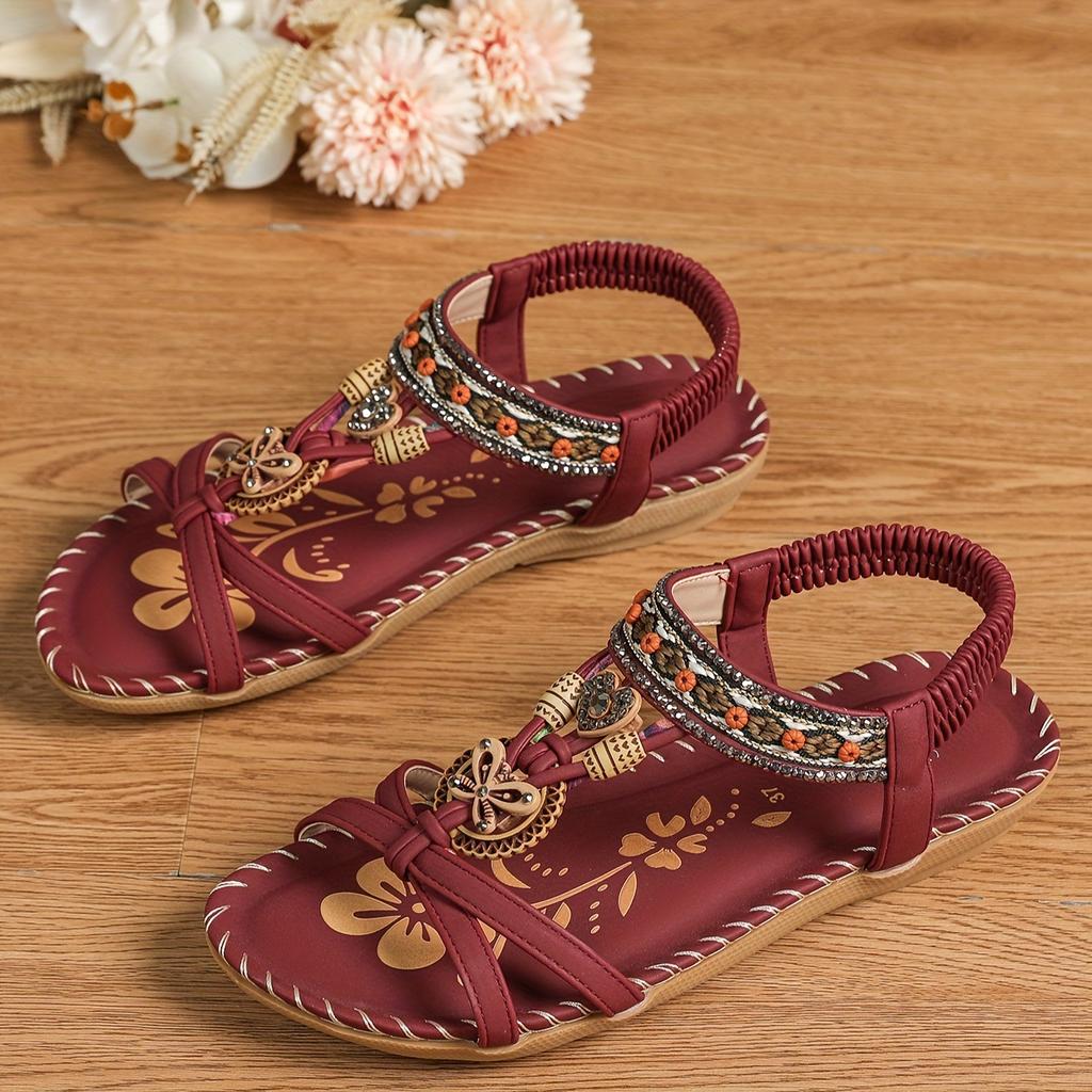 Rosa| Sandalias estilo Ibiza